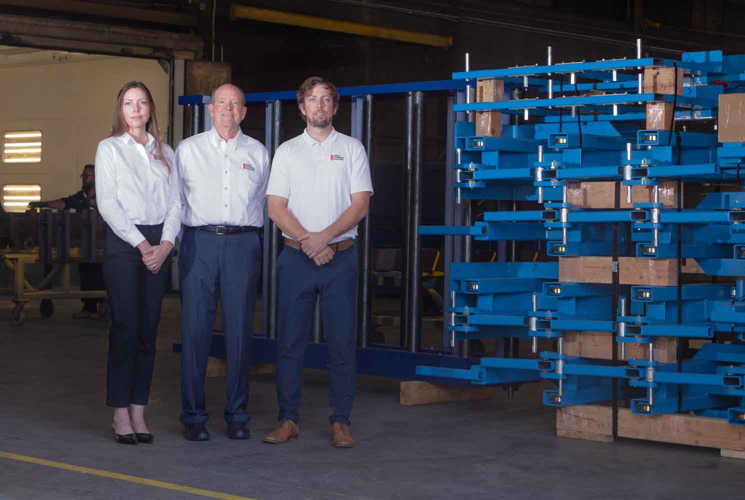 Steel Storage Systems, Inc. has named Lauren McCallin CEO and Patrick McCallin COO