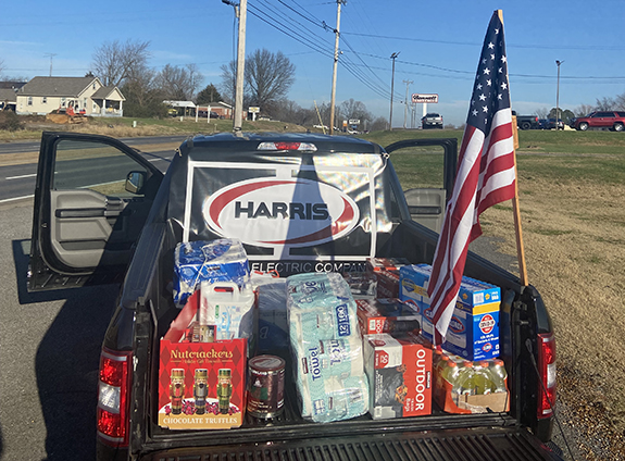 Sam-Koene-of-Harris-raised-funds-to-purchase-necessities-for-tornado-victims.jpg