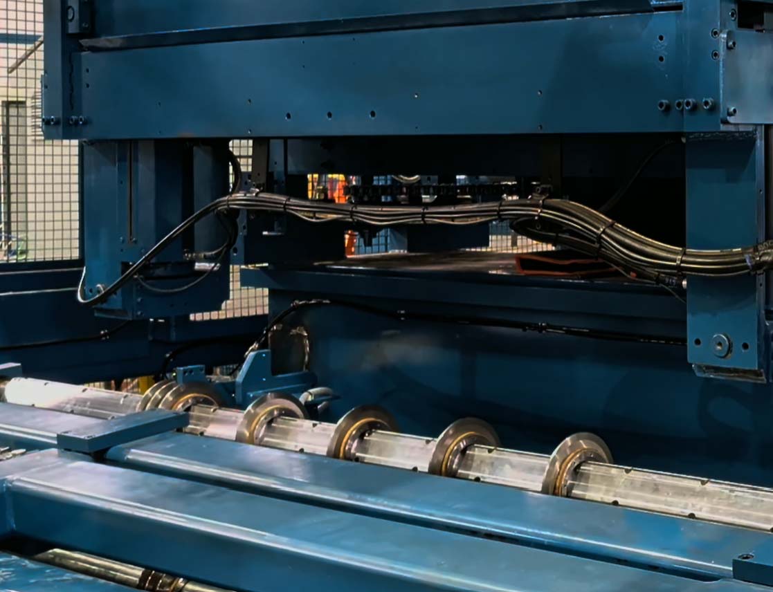 Red Bud Industries’ Automatic Strip Divider Set Up