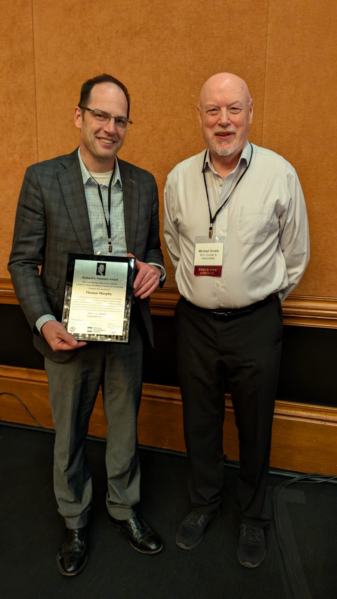 Steel Bridge Task Force Announces Thomas Murphy as Recipient of the 2026 Richard S. Fountain Award