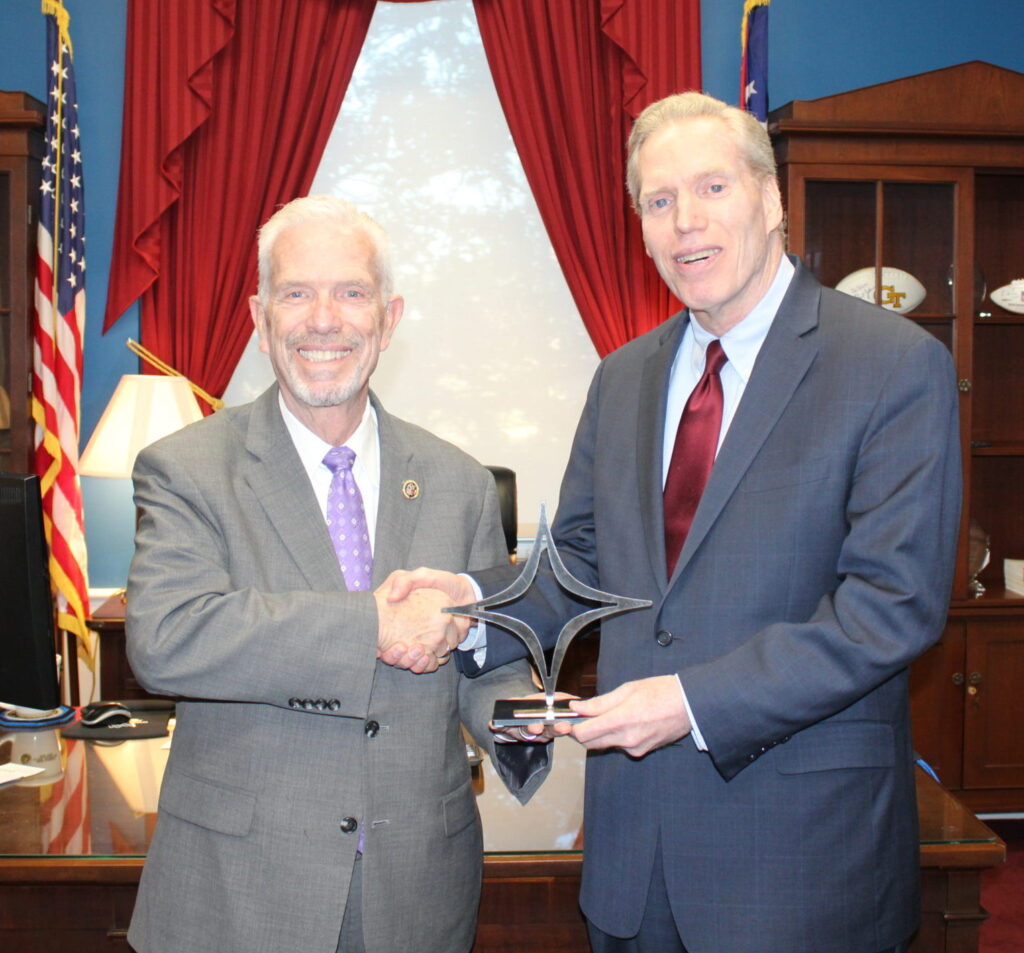 AISI PRESENTS REPS. JOHNSON AND SEWELL WITH “STEEL CHAMPION AWARDS”