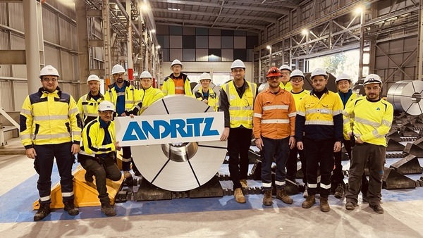 ANDRITZ continuous galvanizing line at BlueScope Steel produces first galvanized coil