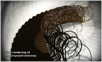 Jefferson Mack Metal smiths stairways using modern methods steeped in the past