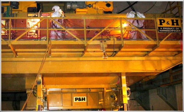 Morris Material Handling continues to provide nuclear services, lifting equipment