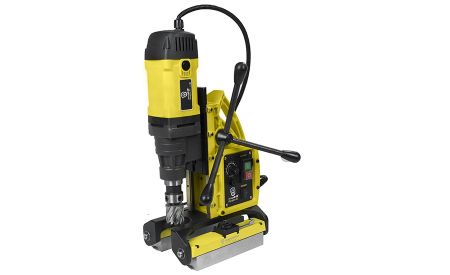 Magnetic drill is compact, lightweight and strong