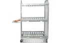 Three-tier picking cart for easy loading