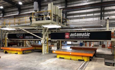 Automatic Feed announces flexible EDGE Stacker for surface and edge critical blanks