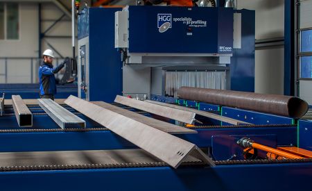 HGG announces first beam coping machine that also profiles pipe