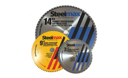 Steelmax Cermet Tipped blades offer superior wear and heat resistance for long cutting life