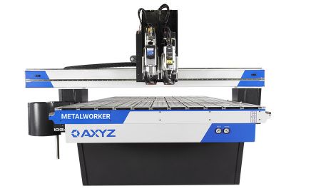 AXYZ introduces new METALWORKER router for high performance metal cutting