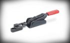 Latching toggle clamps provide high retaining force