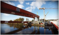 Ruukki provides steel structures for several big Swedish bridge projects