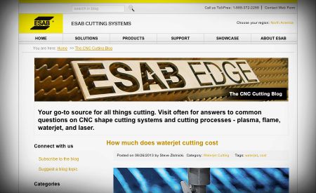ESAB CNC cutting blog