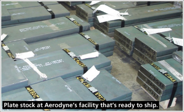 Aerodyne Alloys has inventory on-hand for all its customers' alloy needs