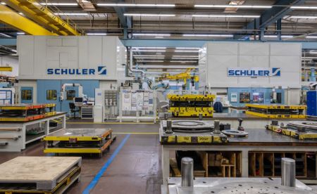 Schuler installs Production and Press Force Monitor for machines at Siemens