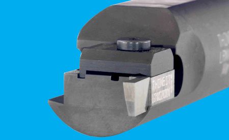 Thinbit heavy duty round reversible toolholders